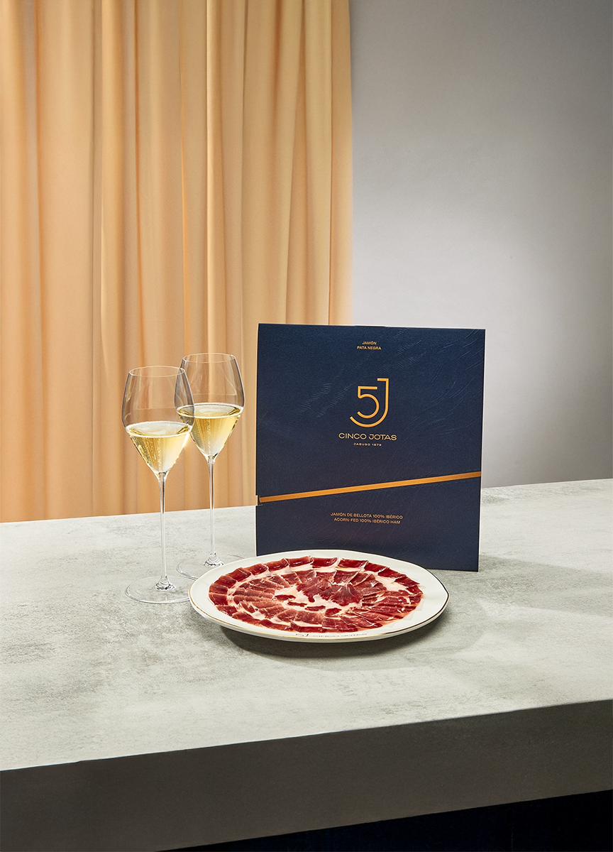 Cinco Jotas sliced ham 30 packs 80 gr
